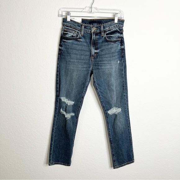 Joe’s Jeans Women Size 25 The Luna High Rise Cigarette Crop Distressed B - Picture 1 of 10